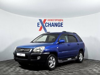 2006 Kia Sportage II, синий, 582000 рублей, вид 1
