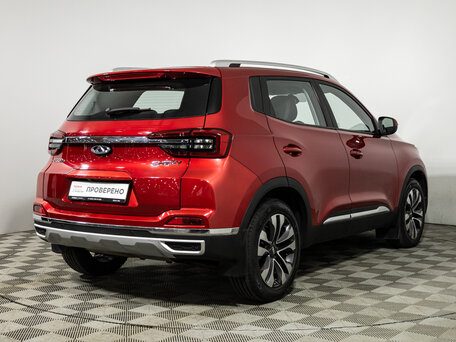2021 Chery Tiggo 4 I Рестайлинг, красный, 1375900 рублей, вид 5