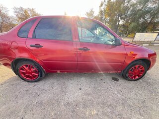 2010 Lada (ВАЗ) Kalina I, красный, 230000 рублей, вид 3