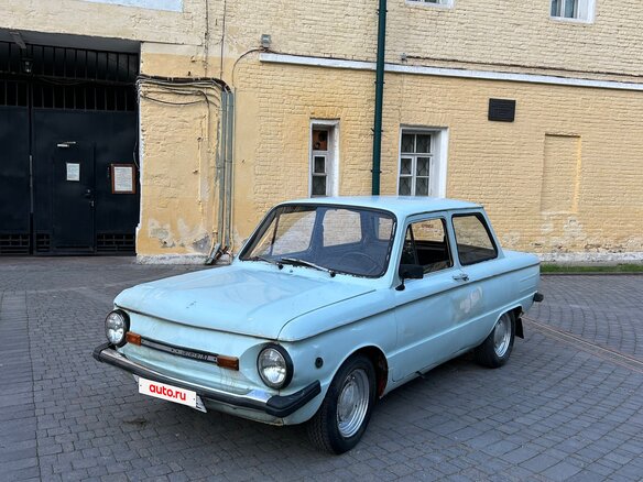 1985 ЗАЗ 968 М, голубой, 76800 рублей - вид 1