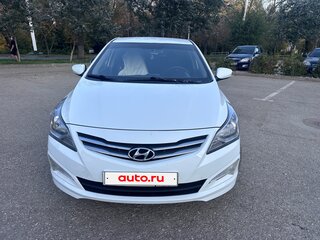 2016 Hyundai Solaris I Рестайлинг, белый, 899999 рублей, вид 1