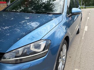 2013 Volkswagen Golf VII, синий, 1200000 рублей, вид 4
