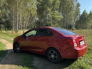 2012 Chevrolet Aveo II, красный, 650000 рублей, вид 4
