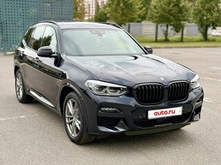 2021 BMW X3 20i xDrive III (G01), синий, 4490000 рублей, вид 4