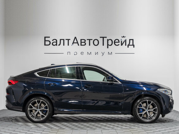 2020 BMW X6 30d III (G06), синий, 7990000 рублей - вид 5