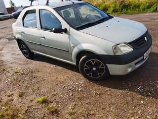 2009 Renault Logan I, серый, 390000 рублей, вид 3