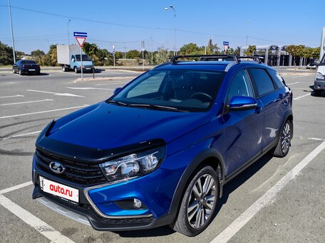 2020 Lada (ВАЗ) Vesta SW Cross I, синий, 1350000 рублей, вид 1