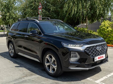 2019 Hyundai Santa Fe IV (China Market), чёрный, 2650000 рублей, вид 4