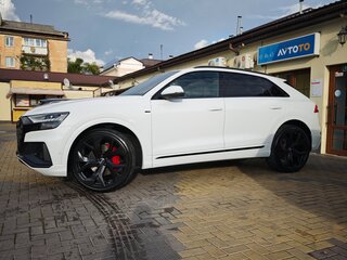 2018 Audi Q8 50 TDI I (4M), белый, 6400000 рублей, вид 4