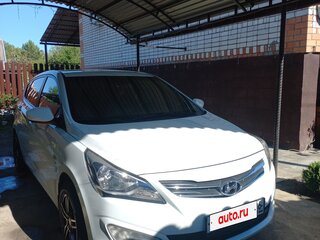 2015 Hyundai Solaris I Рестайлинг, белый, 1150000 рублей, вид 2