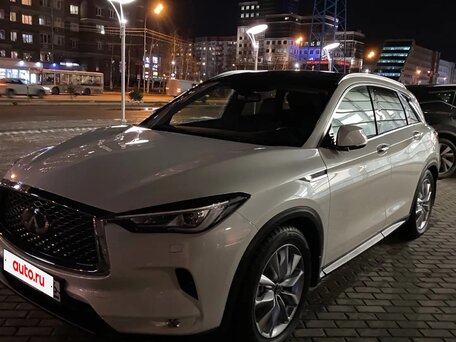 2019 Infiniti QX50 II, белый, 3300000 рублей, вид 1