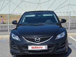 2011 Mazda 6 II (GH) Рестайлинг, чёрный, 835000 рублей, вид 3