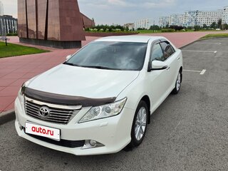 2014 Toyota Camry VII (XV50), белый, 1620000 рублей, вид 1