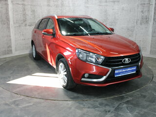 2019 Lada (ВАЗ) Vesta SW I, красный, 846000 рублей, вид 3