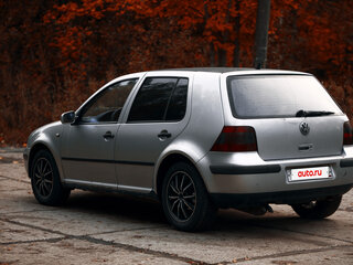 2001 Volkswagen Golf IV, серебристый, 300000 рублей, вид 4