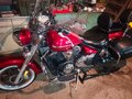2009 Yamaha XVS1300, красный, 630000 рублей