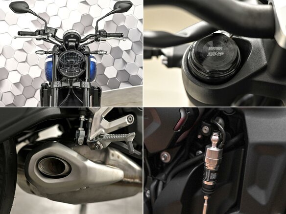 2026 Triumph Trident 660, чёрный - вид 9