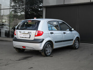 2007 Hyundai Getz I Рестайлинг, серебристый, 495000 рублей, вид 4
