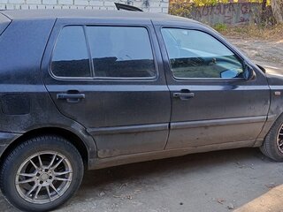1997 Volkswagen Golf III, чёрный, 140000 рублей, вид 3