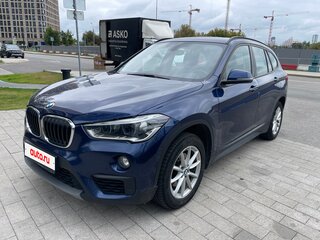 2018 BMW X1 18d xDrive II (F48), синий, 2350000 рублей, вид 1