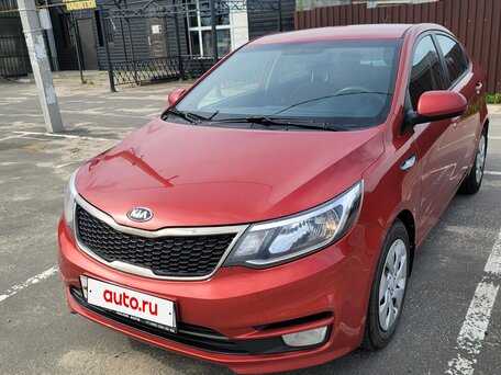 2015 Kia Rio III, красный, 850000 рублей, вид 1