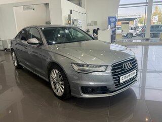 2016 Audi A6 IV (C7) Рестайлинг, серый, 1995000 рублей, вид 1