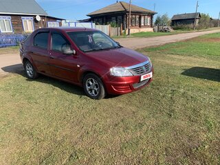 2012 Renault Logan I Рестайлинг, красный, 460000 рублей, вид 3