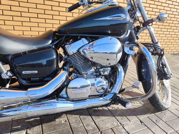 2012 Honda Shadow 750, чёрный, 730000 рублей - вид 12