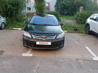 2012 Toyota Corolla X (E140, E150) Рестайлинг, чёрный, 550000 рублей, вид 1