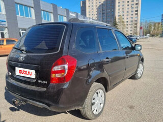 2015 Lada (ВАЗ) Kalina II, чёрный, 349900 рублей, вид 5
