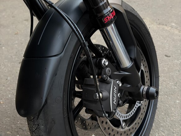 2022 Triumph Trident 660, чёрный, 930000 рублей - вид 14