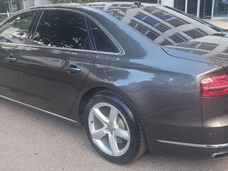 2014 Audi A8 Long III (D4) Рестайлинг, коричневый, 3900000 рублей, вид 3