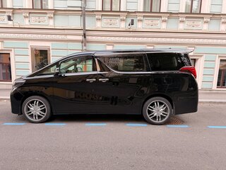 2018 Toyota Alphard III Рестайлинг, чёрный, 6950000 рублей, вид 2