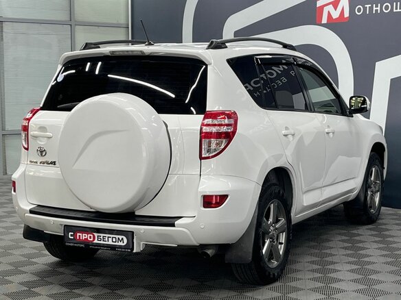 2012 Toyota RAV4 III (XA30) Рестайлинг, белый - вид 5