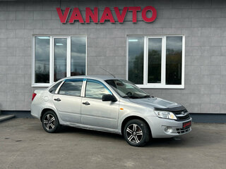 2013 Lada (ВАЗ) Granta I, серебристый, 270000 рублей, вид 3