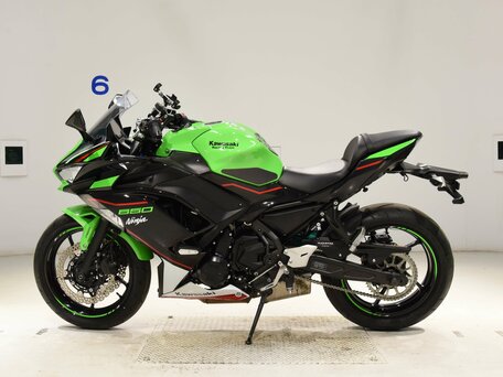 2022 Kawasaki Ninja 650, зелёный, 780000 рублей, вид 5