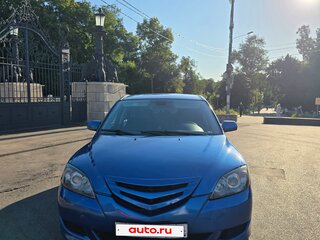 2006 Mazda 3 I (BK) Рестайлинг, синий, 335000 рублей, вид 3