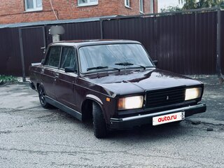 2007 Lada (ВАЗ) 2107, пурпурный, 105000 рублей, вид 2