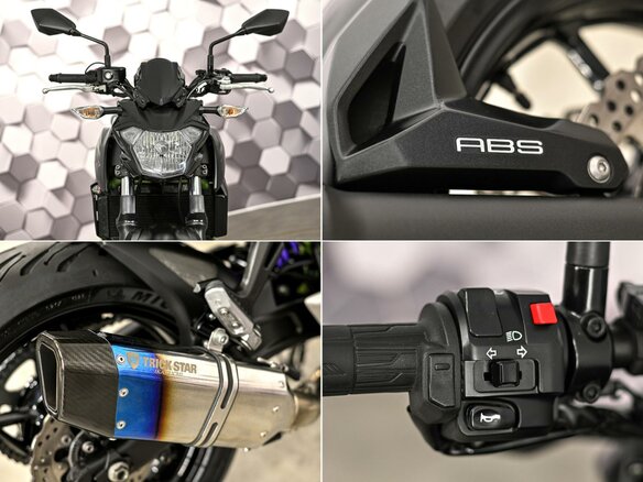 2019 Kawasaki Z 650, чёрный, 695000 рублей - вид 9