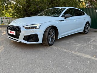 2021 Audi A5 Sportback 45 TFSI II (F5) Рестайлинг, голубой, 4100000 рублей, вид 3