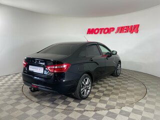 2020 Lada (ВАЗ) Vesta I, чёрный, 849000 рублей, вид 4
