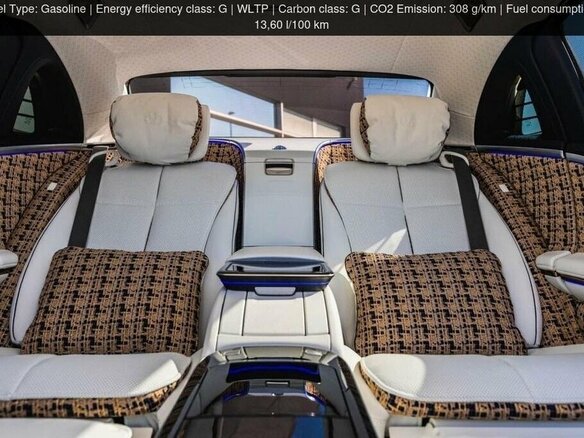 2025 Mercedes-Benz Maybach S-Класс 680 II (Z223), розовый, 51100000 рублей - вид 13