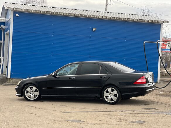 2005 Mercedes-Benz S-Класс 500 IV (W220) Рестайлинг, чёрный, 850000 рублей - вид 5