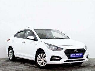 2019 Hyundai Solaris II, белый, 949000 рублей, вид 1