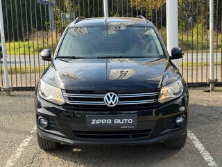 2012 Volkswagen Tiguan I Рестайлинг, чёрный, 1349000 рублей, вид 2