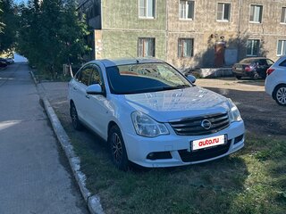 2013 Nissan Almera III (G15), белый, 750000 рублей, вид 1