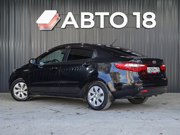 2013 Kia Rio III, чёрный, 849000 рублей - вид 3