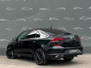 2020 Volkswagen Polo VI, чёрный, 1378900 рублей, вид 4