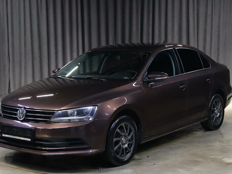 2016 Volkswagen Jetta VI Рестайлинг, коричневый, 1099000 рублей, вид 1