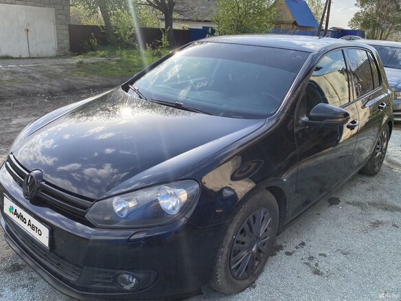 2011 Volkswagen Golf VI, чёрный, 620000 рублей - вид 8